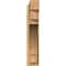 Ekena Millwork Merced Block Rough Sawn Outlooker, Western Red Cedar, 6"W x 30"D x 30"H OUT06X30X30MRC05RWR - alternate 2
